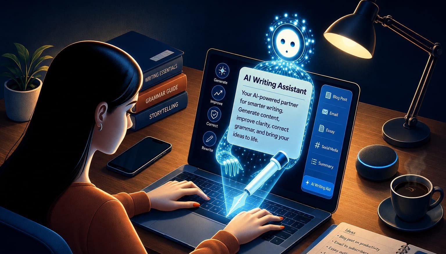 AI Writes the Most Probable Sentence